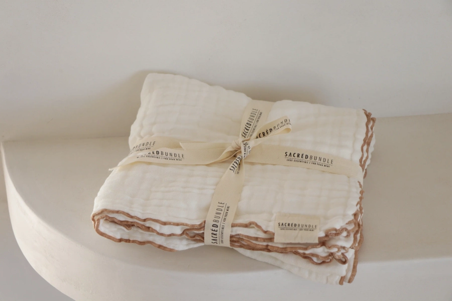 Organic Baby Blanket Blanc | Default Title