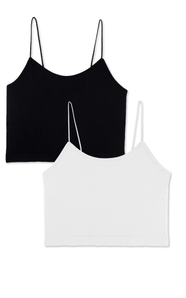 InstaSmooth® Carson Seamless Jersey Bungee Cami 2 Pack