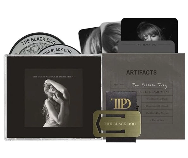 The Tortured Poets Department “The Black Dog” Edition + Exclusive Poster and 20 Page Booklet Taylor Swift