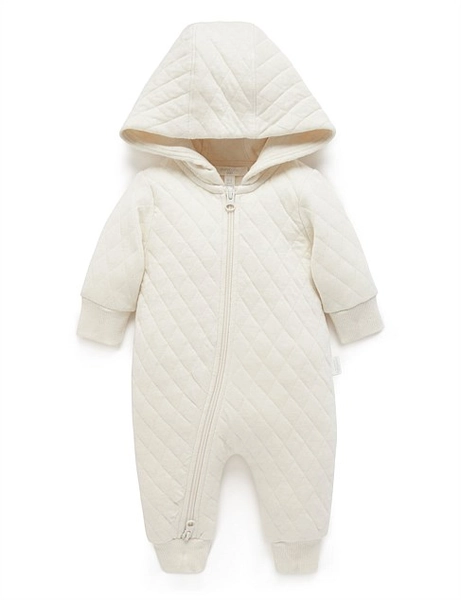 Purebaby Quilted Growsuit | David Jones
