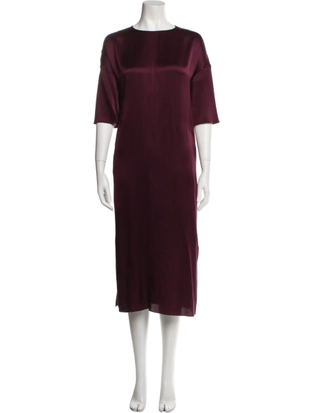 Silk Long Dress