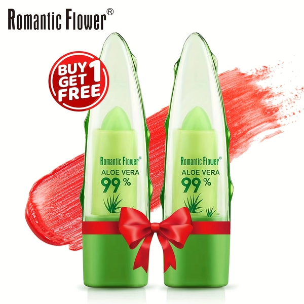 Magic Mood Lipstick Set - Tinted Lip Balm with Color Changing, Long Lasting, Moisturizing, and Plant Squalane - Perfect Christmas Gift for Women with Aloe Vera Benefits