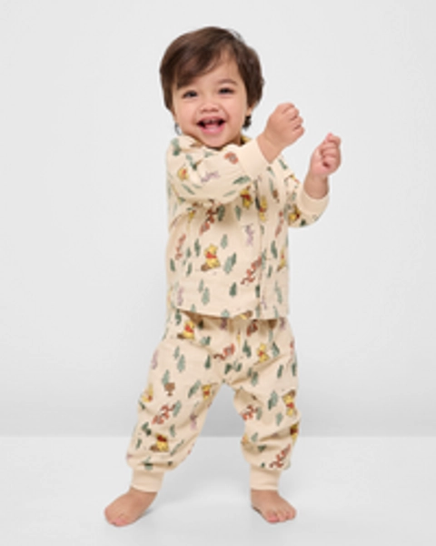 Baby Disney Winnie the Pooh Flannelette Cotton Pyjama Set