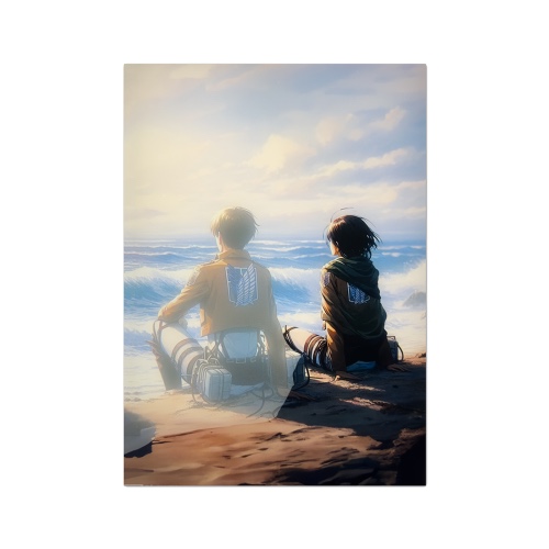 Mikasa & Eren's Dream | AOT | Large (12.2 inches x 8.7 inches)