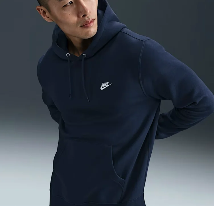 Nike Club Men's Pullover Fleece Hoodie
