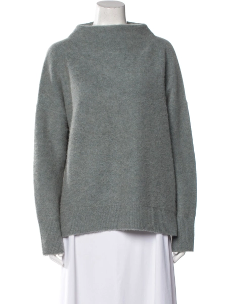 Cashmere Mock Neck Sweater