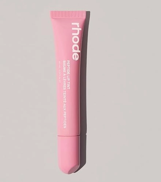 Rhode by Hailey Peptide Lip Tint, Ribbon Shade 10ml / .3 fl oz - The Tinted Lip Layer - Ribbon Shade - 1 Count (Pack of 1)