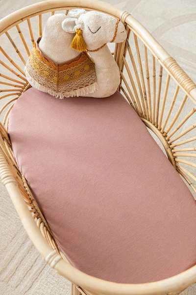 Kiin Organic Bamboo Cotton Change Pad & Bassinet Sheet - Heather