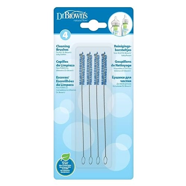 Dr. Brown's 620 Natural Flow Cleaning Brush, 4-Pack