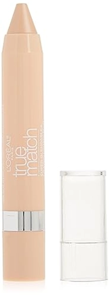 L'Oreal Paris True Match Super Blendable Crayon Concealer, Fair/Light Neutral, 0.1 oz. - Fair/Light Neutral - 0.1 Ounce (Pack of 1)