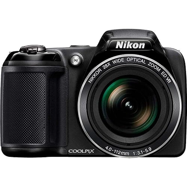 Nikon Coolpix L340 Digital Camera (Renewed) - Black