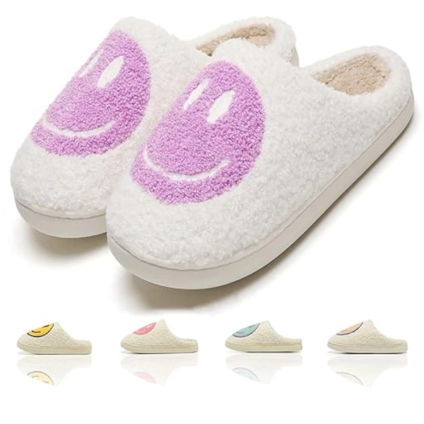 Any brand - smiley face slippers