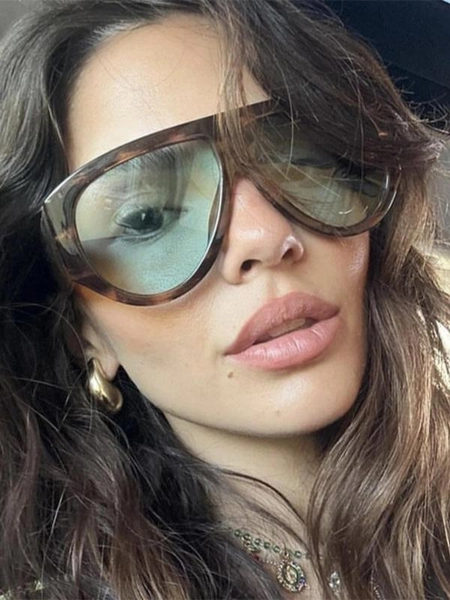 Women's Fashionable All-match Tinted Lens Sunglasses, Trendy - TikTok Shop UK
