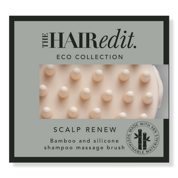 Scalp Renew Bamboo & Silicone Shampoo Massage Brush