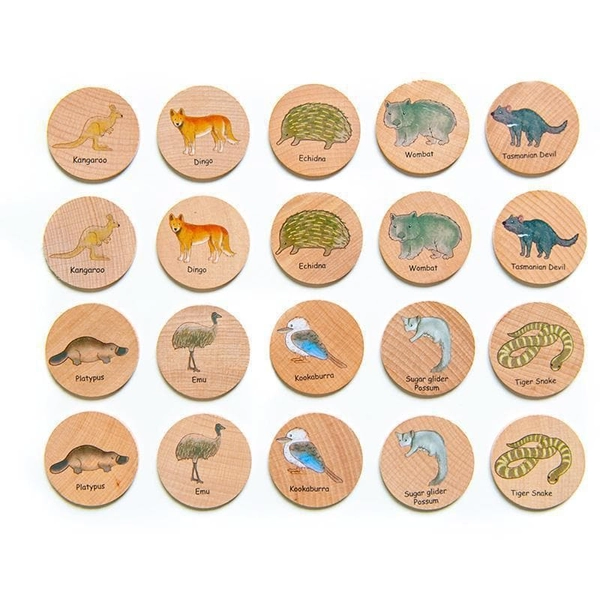 Australian Animals Matching Pairs | Default Title