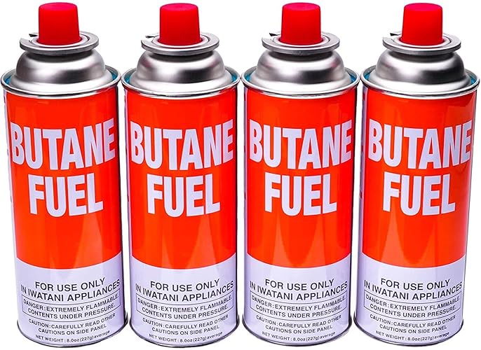 Iwatani Butane Fuel Canister 4 Pack