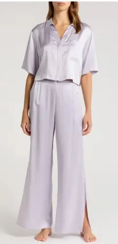 Lunya High Waist Washable Silk Pajamas | Nordstrom