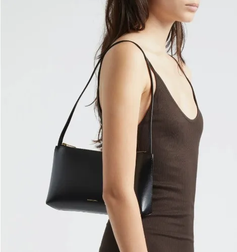 Mansur Gavriel Gaia Leather Shoulder Bag | Nordstrom