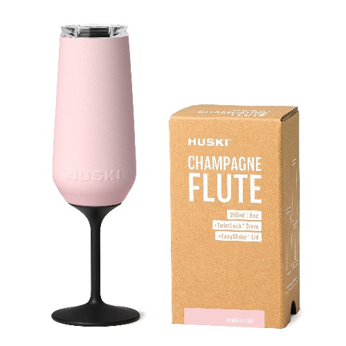 NEW: Huski Champagne Flute | Powder Pink