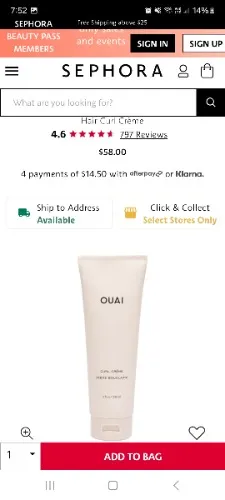 Ouai Hair Curl Creme
