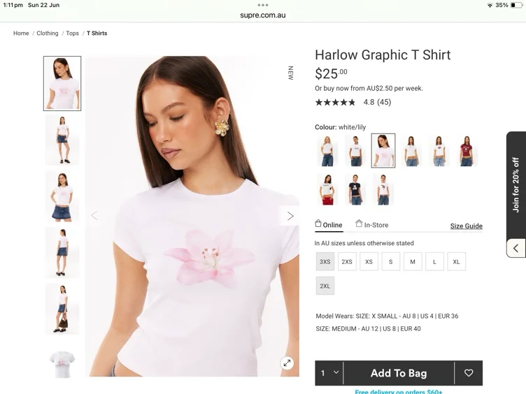 Harlow Graphic T Shirt