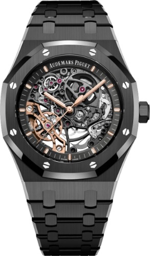 Audemars Piguet Royal Oak 15416CE.OO.1225CE.01 Black Ceramic Skeleton - New 2023 | Default Title