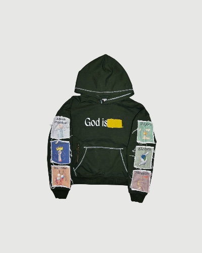 "GOD IS __ "  HOODIE