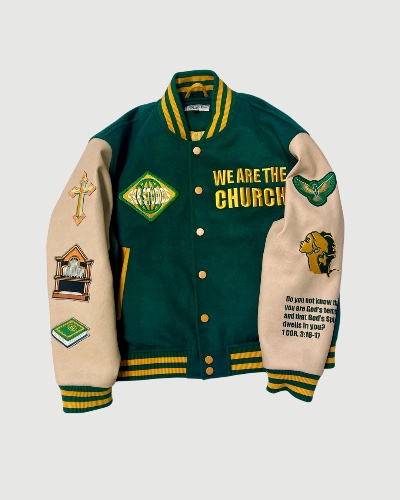 "WE ARE THE CHURCH" VARSITY JACKET LIMITED EDITION