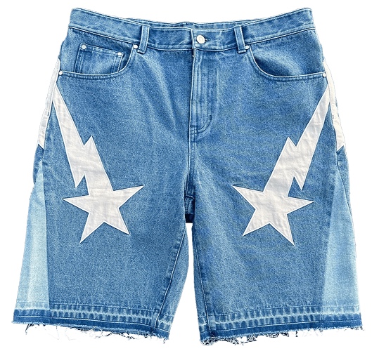 Blue Denim Shorts