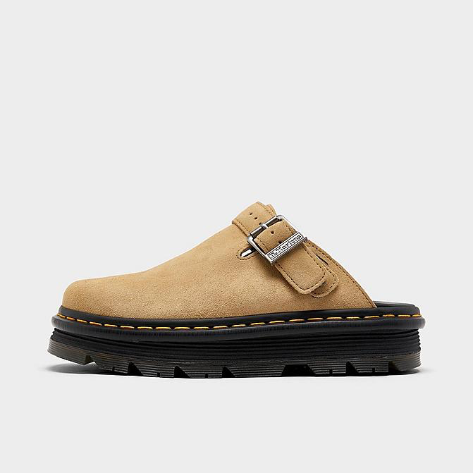 WOMEN'S DR. MARTENS ZEBZAG SUEDE SLINGBACK MULE SANDALS