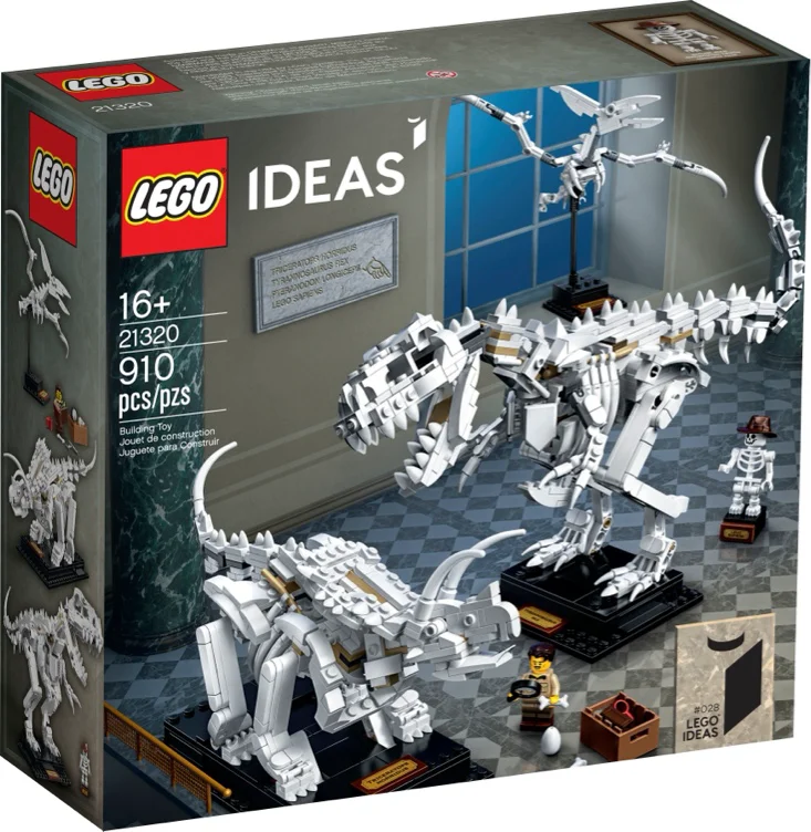 Lego IDEAS 21320 Dinosaurier Fossilien Neu/New