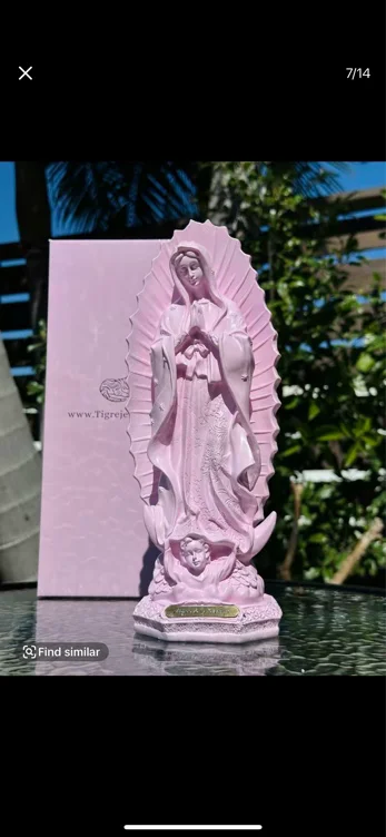 Pink Virgin Mary