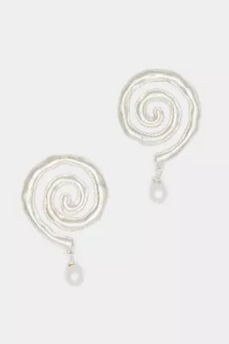 Deux Lions Jewelry Sacred Spiral Earrings