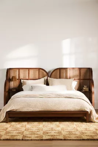 Nest Rattan Nightstand Bed