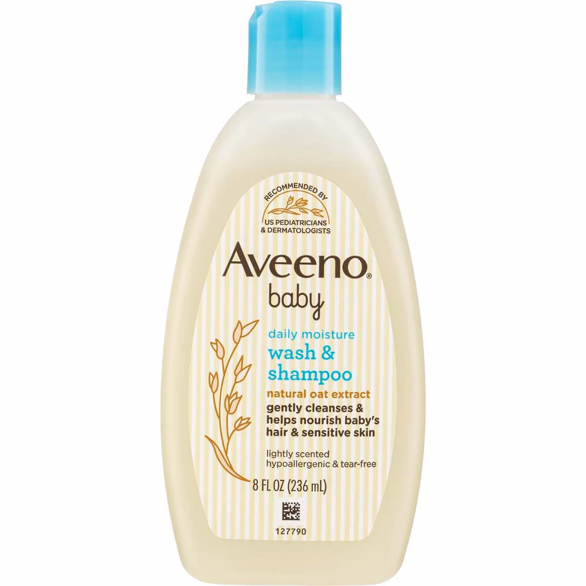 Aveeno Baby Daily Moisture Light Scent Sensitive Wash & Shampoo 236ml