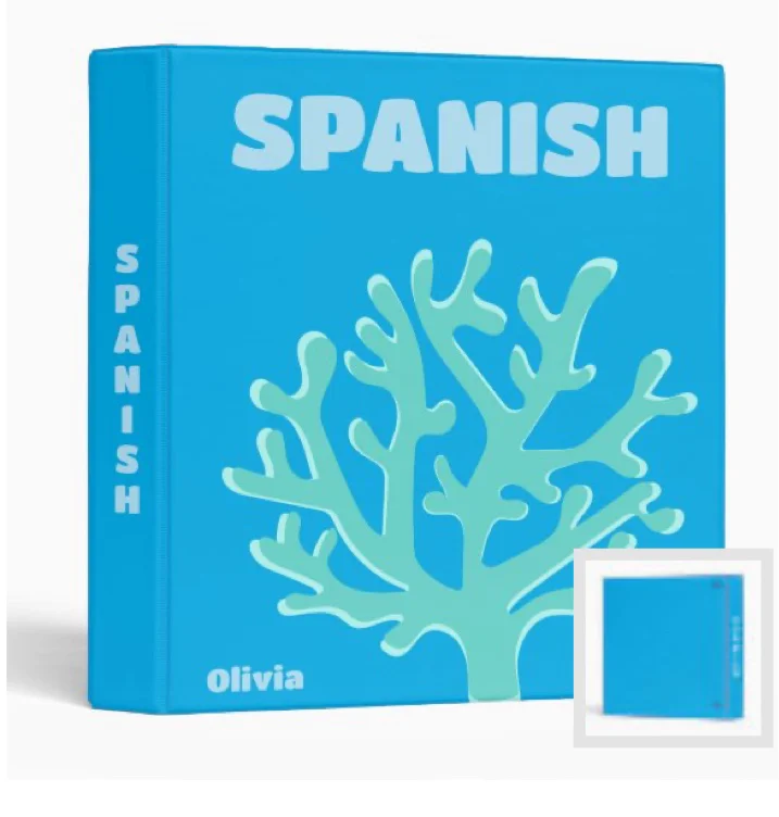 Spanish binder