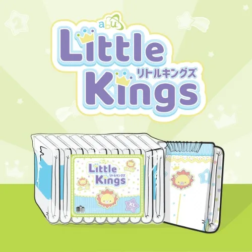 Little Kings | Medium / No Scent / Pack - 10 Diapers