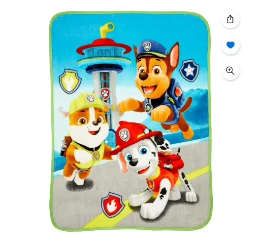 Paw patrol blanket 