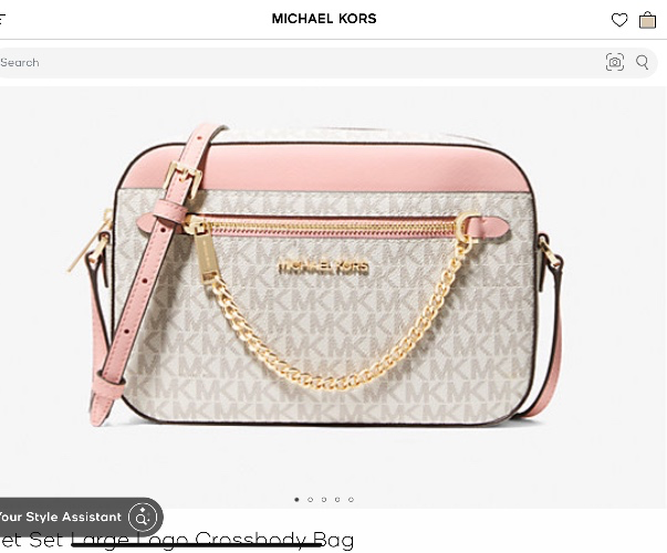 Jet Set Large Logo Crossbody Bag