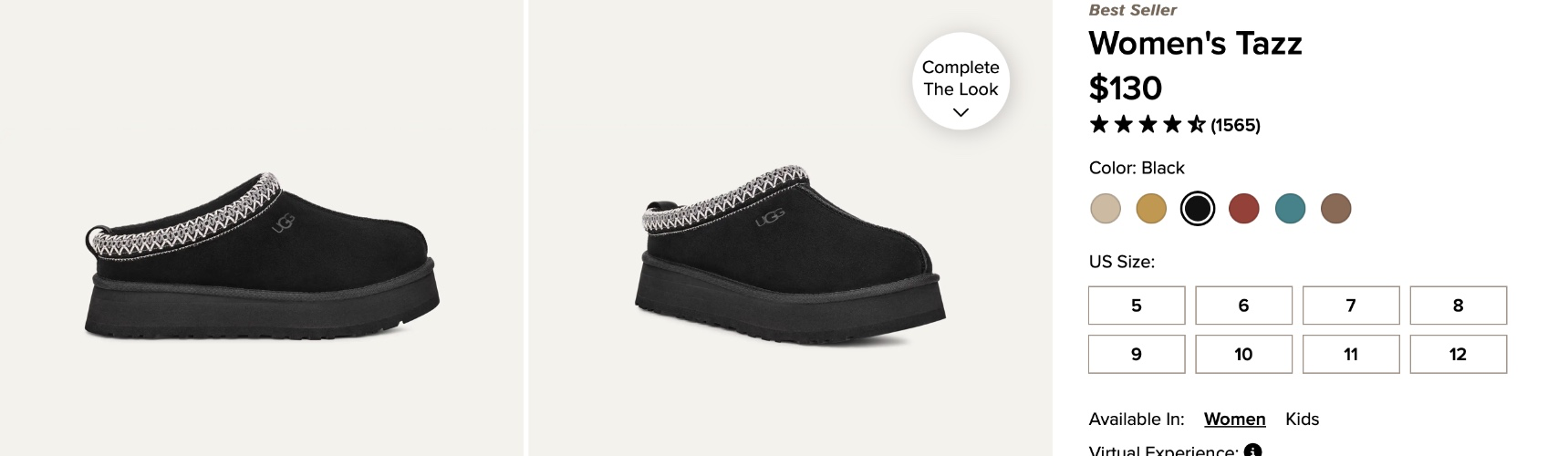 Black Tazman Uggs 