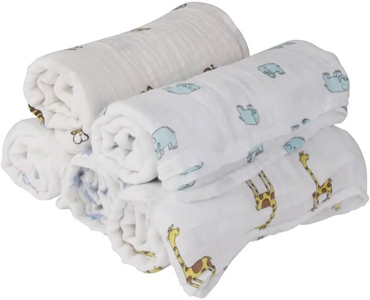 Muslin swaddles