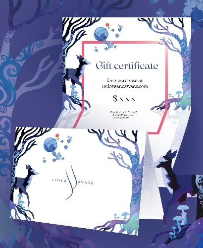 Love and Swans Gift Card