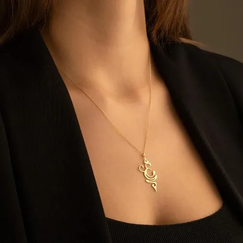Handmade Breathe Necklace