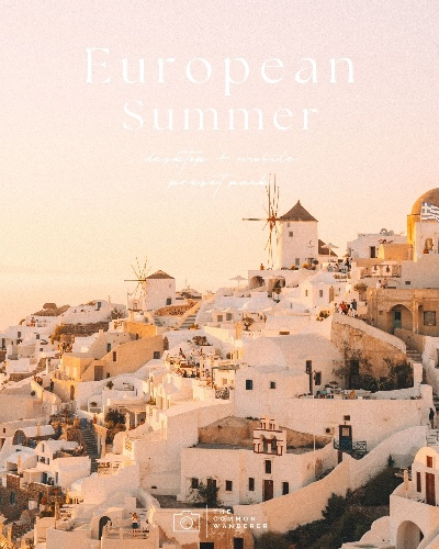 European Summer Desktop & Mobile Preset Pack