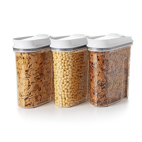 OXO Good Grips 3-Piece POP Cereal Dispenser Set - Dispenser - 3 Piece Cereal Set