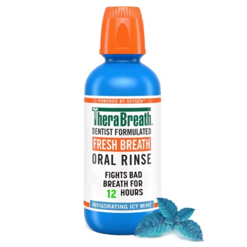 TheraBreath Mouthwash Icy Mint