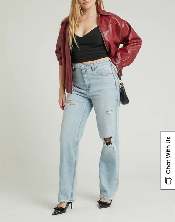 PacSun Light Indigo Ripped '90s Boyfriend Jeans | PacSun