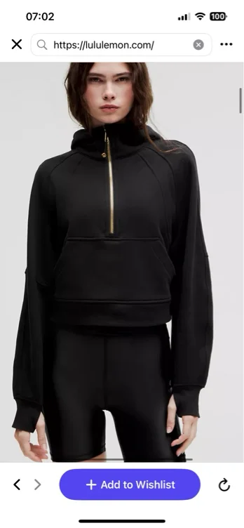 Scuba Oversized Half-Zip Hoodie | Women's Hoodies & Sweatshirts | lululemon
