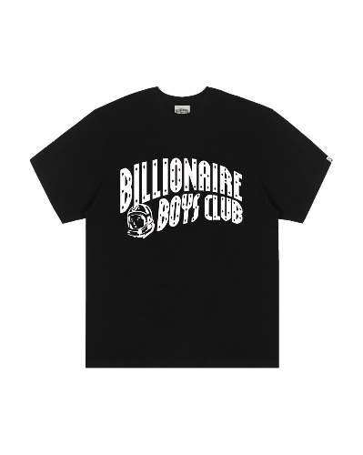Classic Curve Logo Tee | BLACK