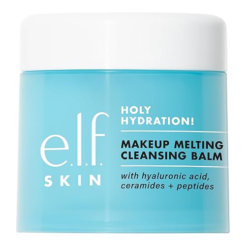e.l.f. Holy Hydration! Makeup Melting Cleansing Balm JUMBO, Face Cleanser & Makeup Remover, Infused with Hyaluronic Acid to Hydrate Skin, 3.5 Oz - 100 g (Pack of 1)
